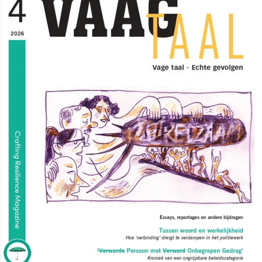 Nieuw verschenen: Vaagtaal - Crafting Resilience Magazine nr. 4