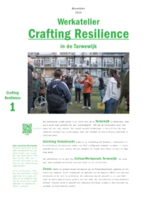 Werkatelier  Crafting Resilience  in de Tarwewijk